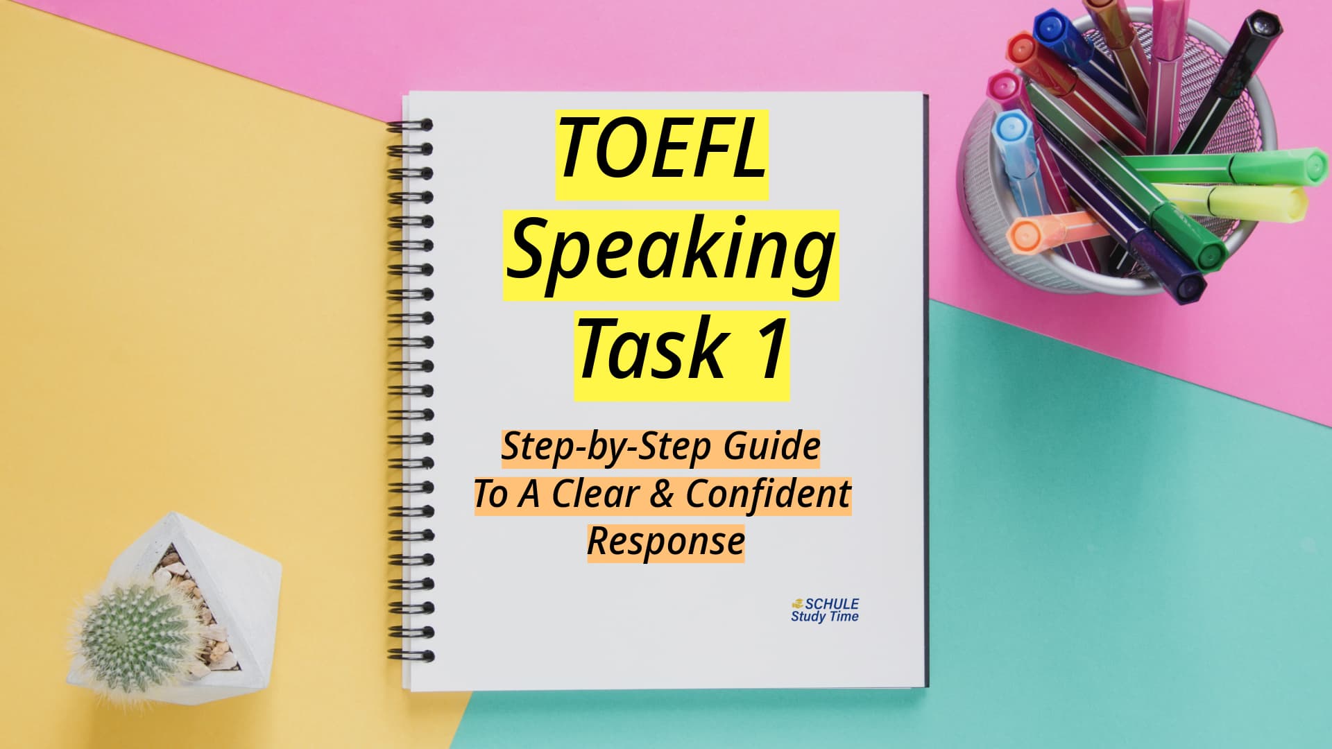 TOEFL Speaking Task 1