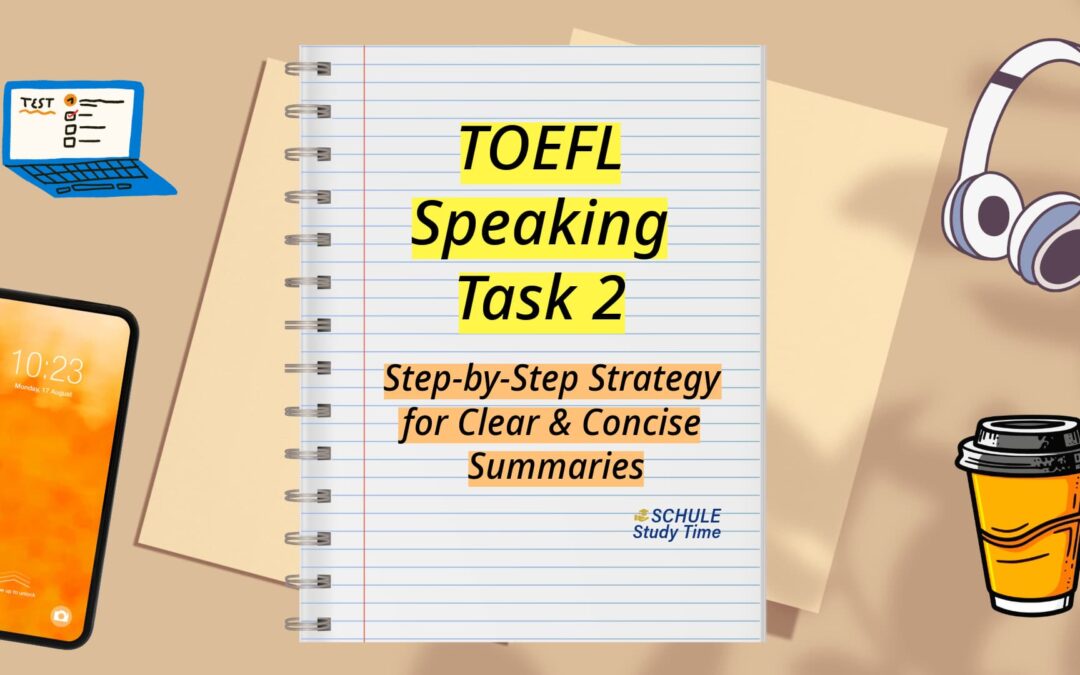 How to Answer TOEFL Speaking Task 2 (2025 Edition)